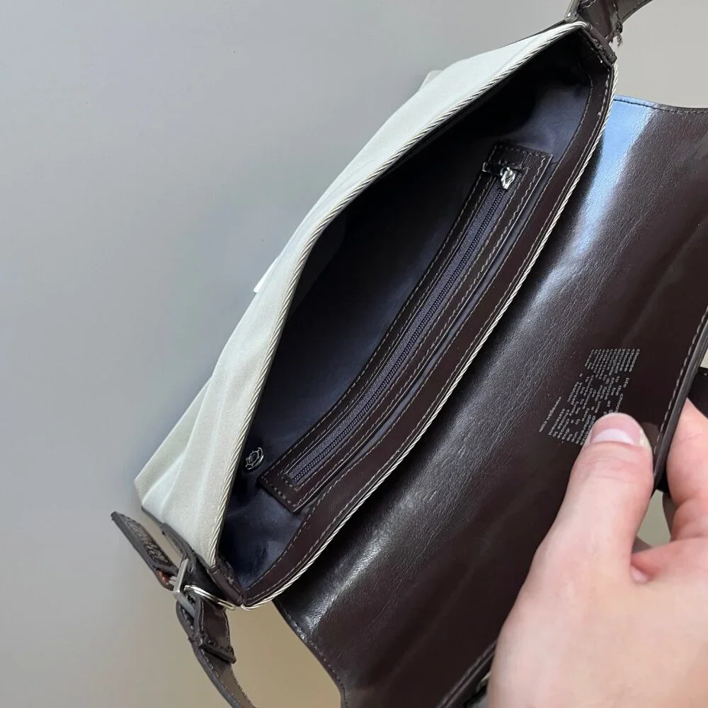 Matt & Nat Womens Bag Vegan Leather Brown Clutch Purse Montreal Rare - Picture 7 of 11